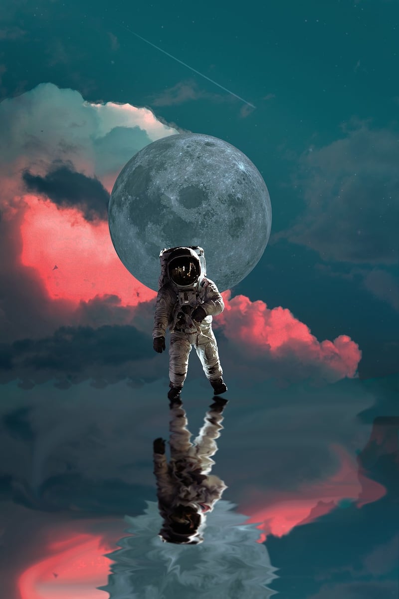 Astronaut in space